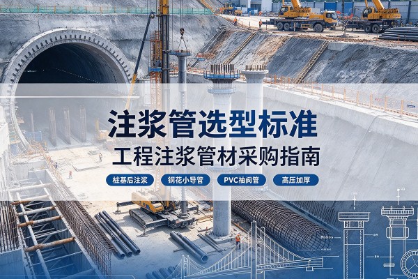 孟村注浆管选型标准