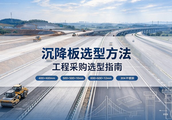 孟村沉降板选择方法